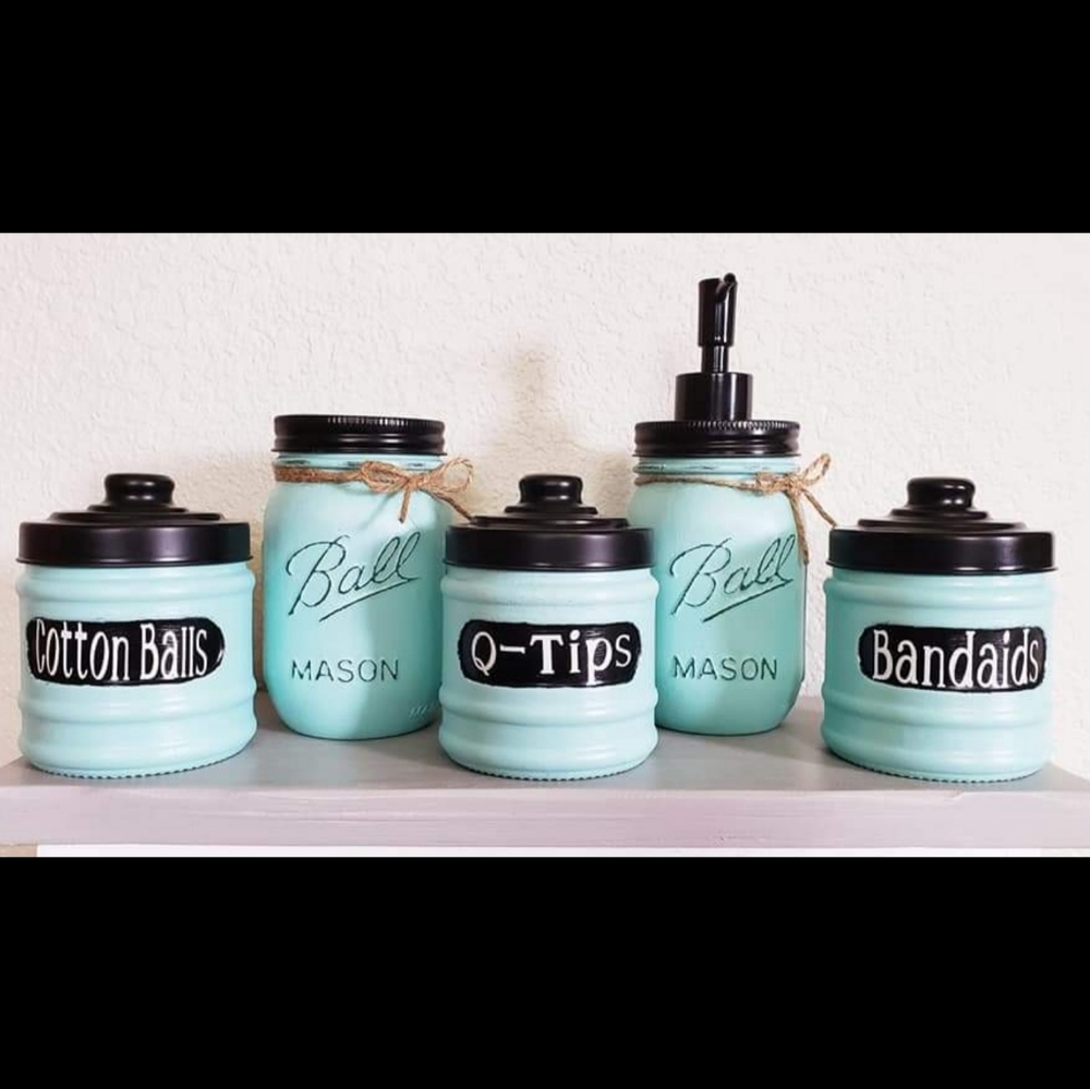 Mason Jar Bathroom Sets NEW